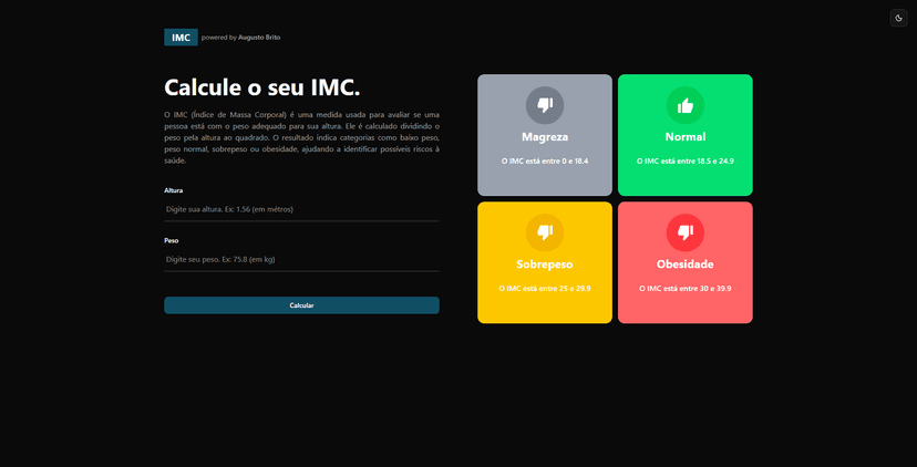 Calculadora de IMC